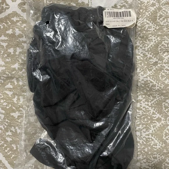 NWT CHYRII One Shoulder Sleeveless Cutout Ruched Bodycon Mini Dress Black Size M - Picture 5 of 6